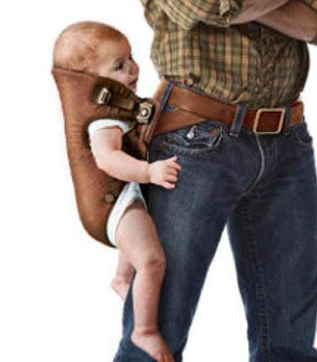 Cowboy-Inspired Baby Carriers