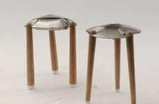 Blow Up Steel Stools