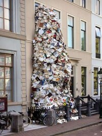 Stacked Literature Installations