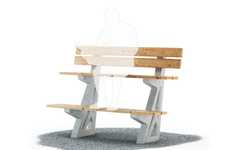 Two-Tiered Public Seating