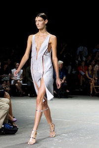 Symmetrically Sliced Clothing Image 3