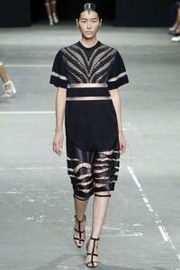 Symmetrically Sliced Clothing Image 7