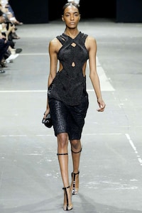 Symmetrically Sliced Clothing Image 8
