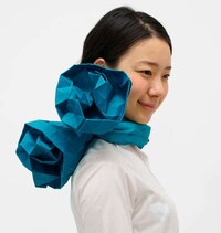 Geometric Paper-Inspired Shawls