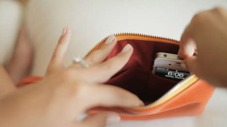 Phone-Charging Purses