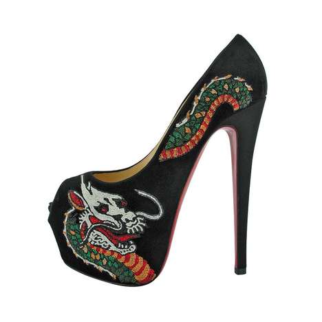 Ferociously Inked Footwear