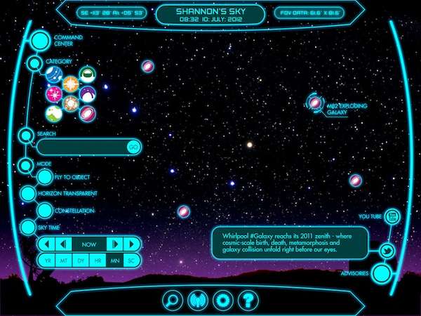 Galaxy-Capturing Apps