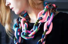 Shackle-Inspired Scarves