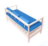 Cylindrical Cushioned Couches Image 4