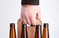 Reusable Wooden Beer Carriers