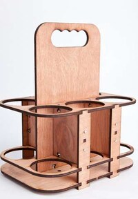 Reusable Wooden Beer Carriers Image 5