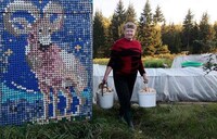 Mosaic Bottle Cap Murals Image 4