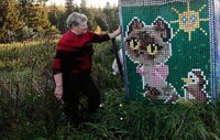 Mosaic Bottle Cap Murals Image 5
