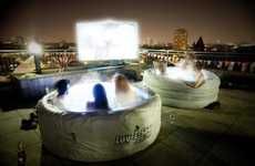 Luxurious Jacuzzi Movie Theaters
