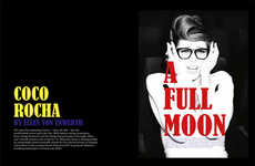 B Movie-Inspired Editorials