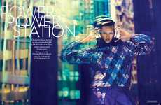 Futuristic 80s-Inspired Fashion