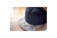 Spiked Animal Print Caps Image 3