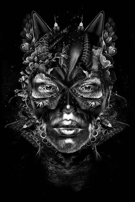 Stunning Steely Superhero Portraits