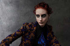 Bejeweled Face Editorials