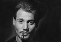 Shaded Celebrity Portraiture Image 2