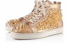 Golden Glam Sneakers