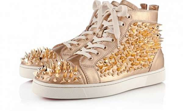 Golden Glam Sneakers
