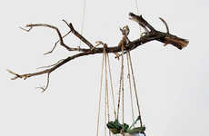 Hanging Twine Planters