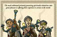 Old-Fashioned Paranormal Posters