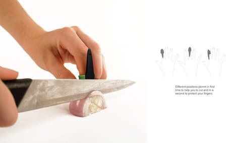 Finger-Friendly Knife Shields