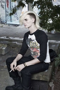 Androgynous Rocker Photography Image 2