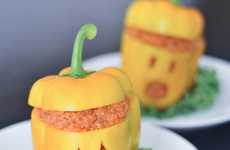 Jack-O-Lantern Veggie Dishes
