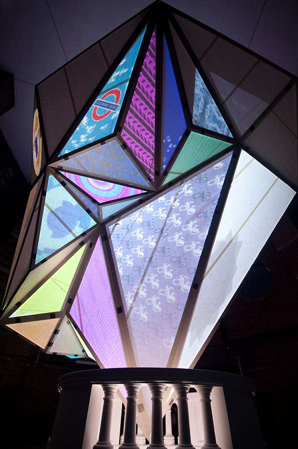 Prismatic Data Visualization Art
