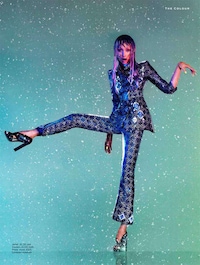Psychedelically Wet Photoshoots Image 5