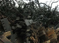 Chaotic Wood Scrap Sculptures Image 7
