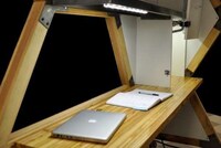 Abandoned House-Made Desks Image 3