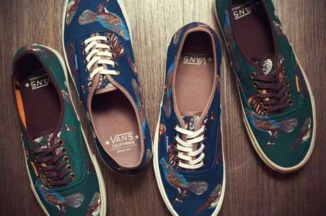 Avian-Accented Sneakers