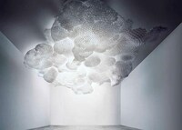 Snowy Plastic Cup Installations Image 2