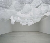 Snowy Plastic Cup Installations Image 4