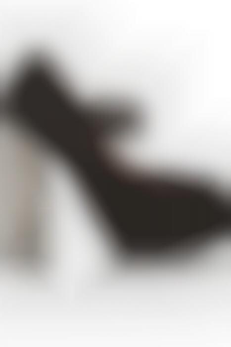 Clunky High-Fashion Heels