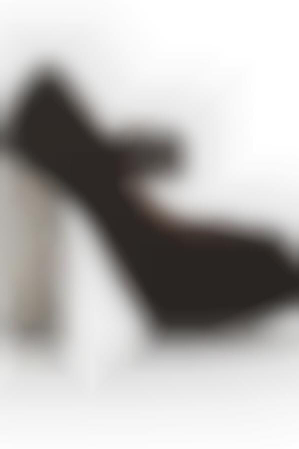 Clunky High-Fashion Heels