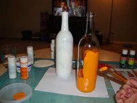 DIY Wine Bottle Pumpkins Image 3
