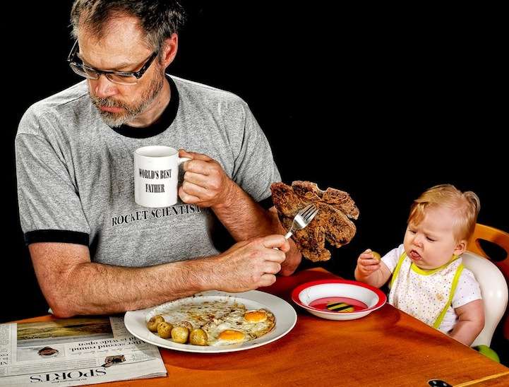 Hilarious Dad-Daughter Portraits