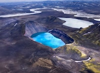 Aerial Volcanic River Photography Image 4