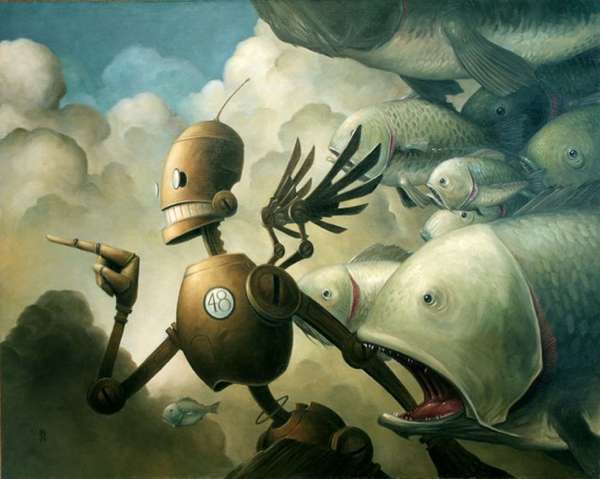 30 Examples of Robot Art