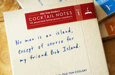 Witty Inscribed Coasters