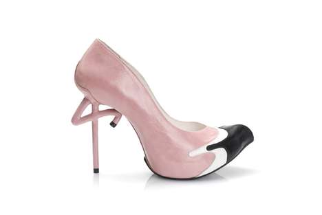 Flamingo-Inspired Shoes