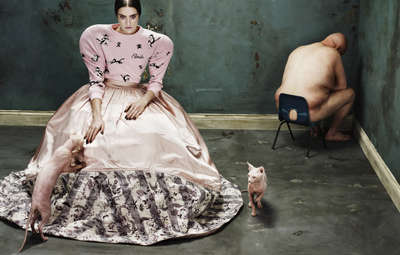 Disturbing Couture Editorials