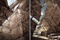 Wooden Geodesic Pavilions Image 7