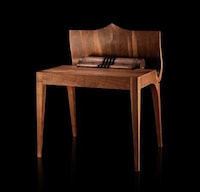 Curvaceous Wooden Workstations Image 2