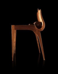 Curvaceous Wooden Workstations Image 5